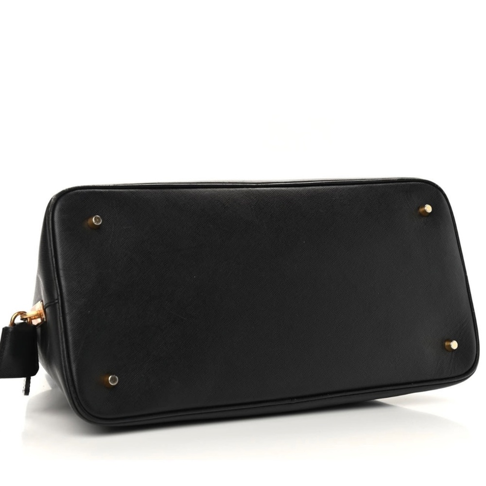 Authentic PRADA Saffiano Lux Large Promenade Tote in Black - Picture 10 of 11